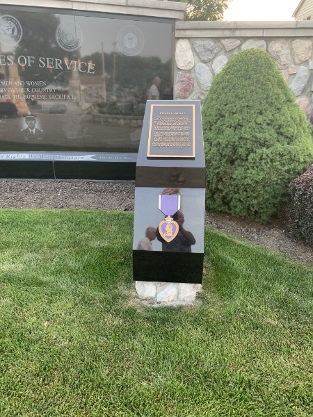 Existing Snohomish Veterans Memorial display
